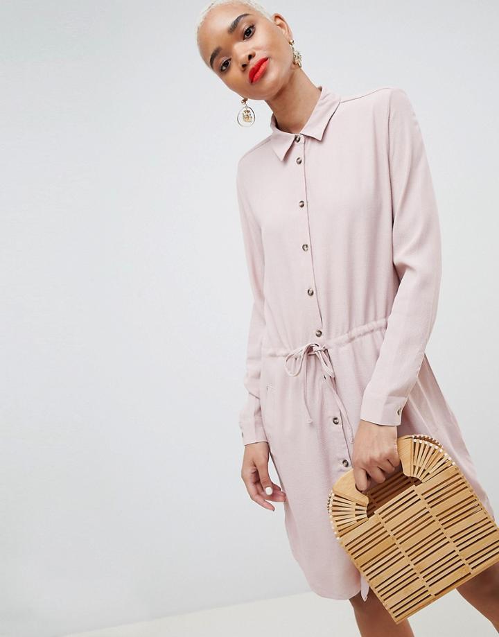 Mbym Shirt Dress - Purple