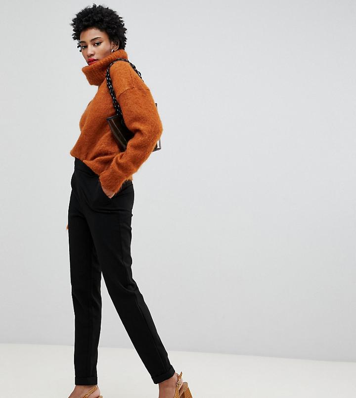 Vero Moda Tall Cigarette Pants-black