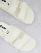 Pull & Bear Sandal In White