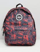 Hype Backpack Acid Dye - Red