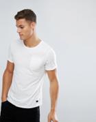 Produkt Pocket T-shirt In Slub Cotton - White