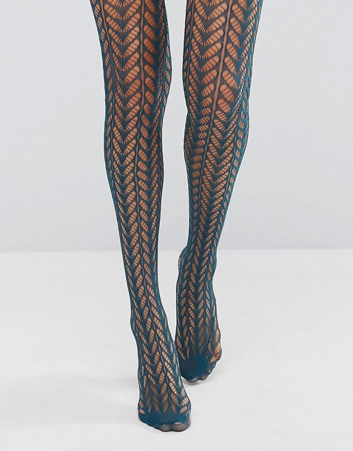 Gipsy Teal Arrow Tights - Green