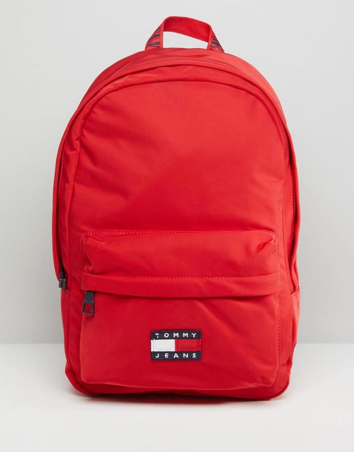 Tommy Jean 90s Capsule Backpack - Red