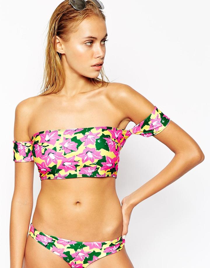 Beach Riot Ayana Rosa Bikini Top - Multi