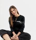 Reclaimed Vintage Inspired Overall In Washed Black - Black
