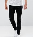 Bellfield Tall Skinny Jeans In Black - Black