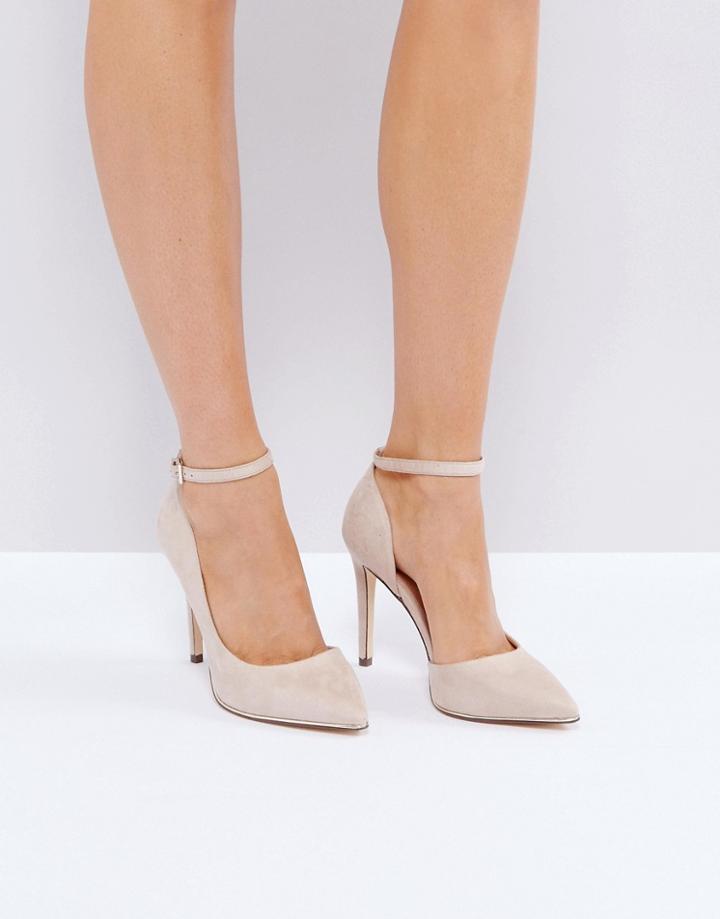 Call It Spring Exerina Nude Pointed Pumps - Beige