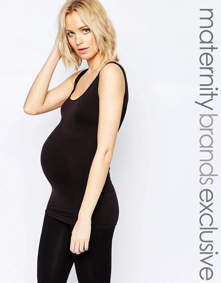 Mama. Licious Basic Tank - Black