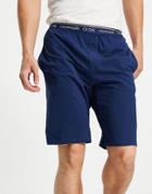 Ck One Sleep Shorts In Blue-blues