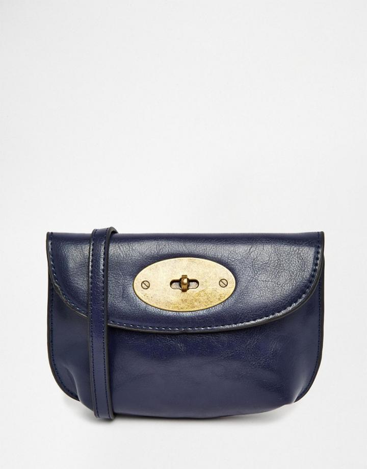 Liquorish Mini Cross Body Bag - Blue