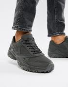 Asos Design Sneakers In Block Gray Chunky Sole