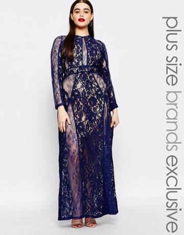 Truly You Premium Maxi Dress - Navy