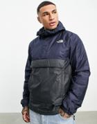 The North Face Class V Pullover Jacket In Navy