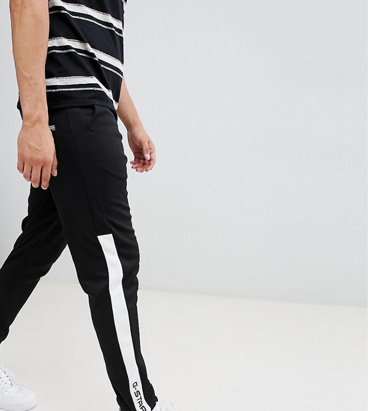 G-star Rodis Block Sweat Pant In Black - Black