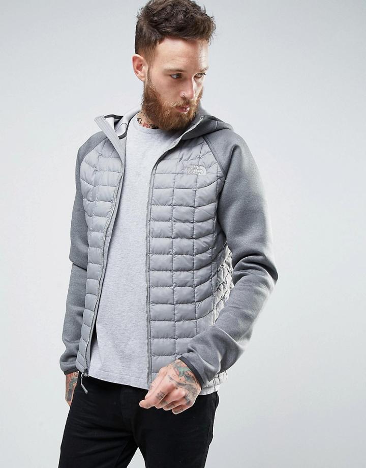 The North Face Upholder Thermoball Jacket Hooded Quilt/neoprene Hybrid