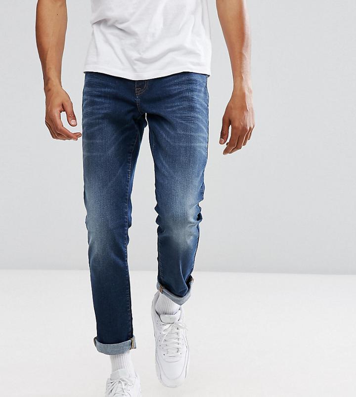 Brooklyn Supply Co Slim Jeans Dark Indigo - Navy