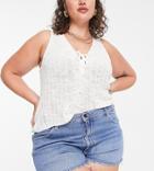 Wrangler Plus Festival Denim Shorts In Bliss Blue