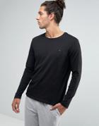 Tommy Hilfiger Icon Long Sleeve Top In Black - Black