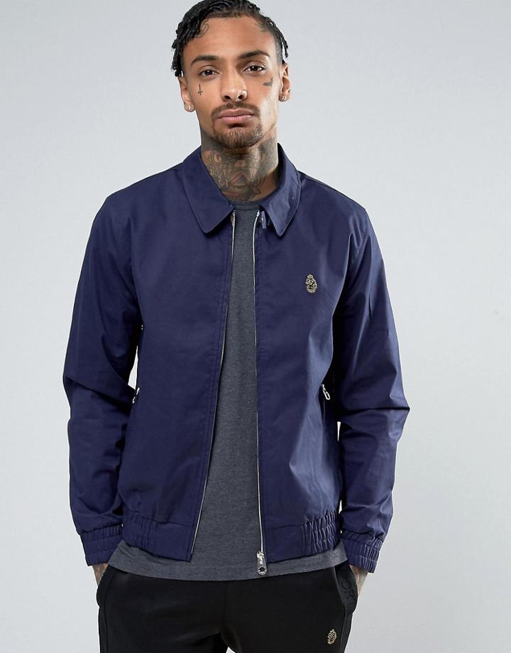 Luke 1977 Brownhills Harrington Jacket In Navy - Navy