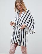 Chelsea Peers Nyc Striped Lux Gown - Multi