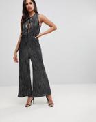 Isla Around The Corner Wide Leg Jumpsuit - Black