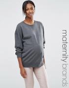 New Look Maternity Sweatshirt - Gray