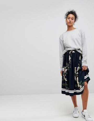 Moss Copenhagen Floral Skirt - Multi