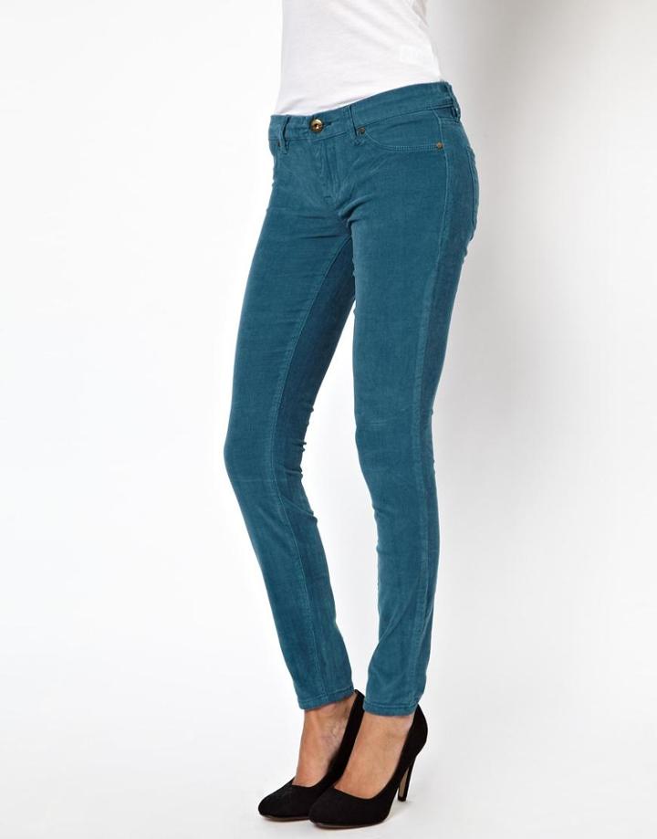 Blank Nyc Skinny Jeans In Teal