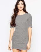 Wal G Structured Dress - Pink