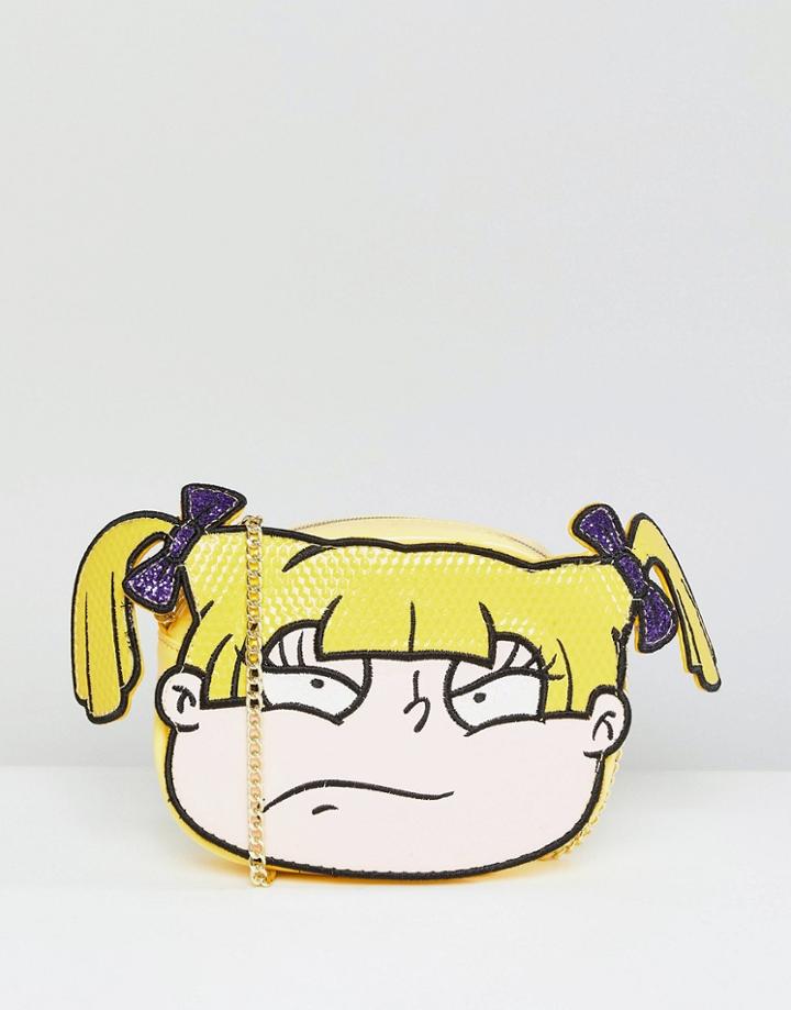 Rugrats X Dn Angelica Die Cut Cross Body - Yellow