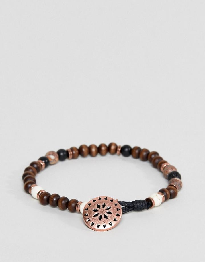 Classics 77 Brown Beaded Bracelet - Brown