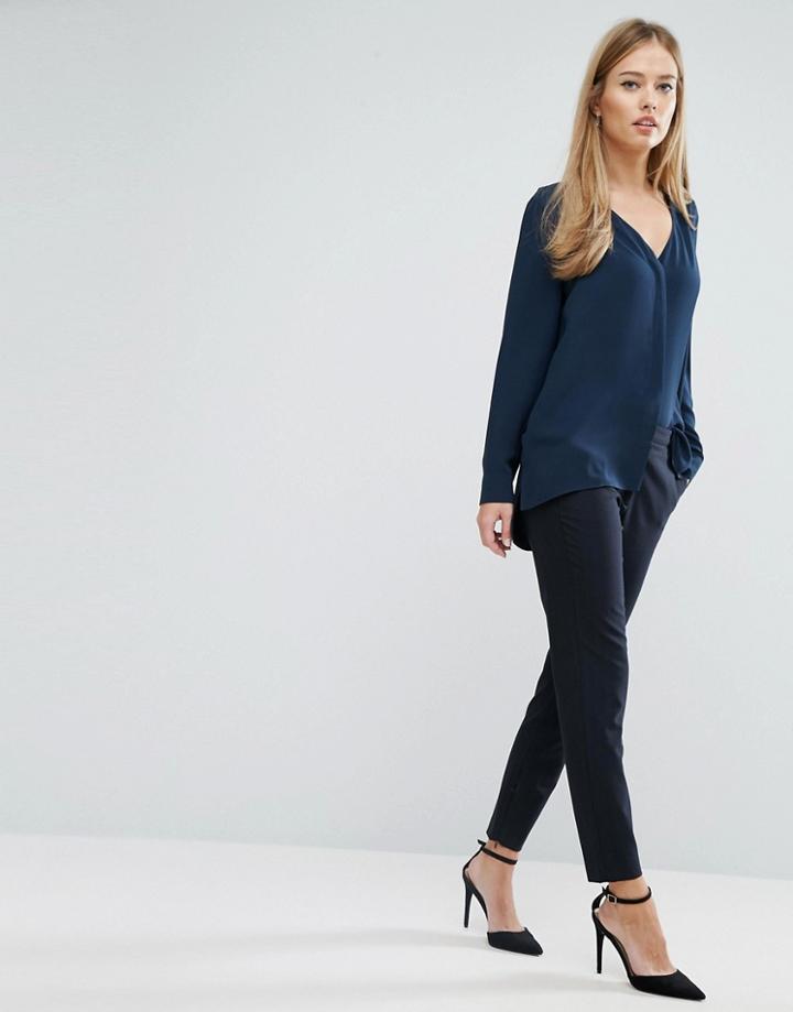 Selected Femme Muse Pant - Navy