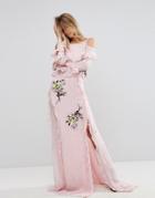 Millie Mackintosh Tytherly Maxi Dress - Pink