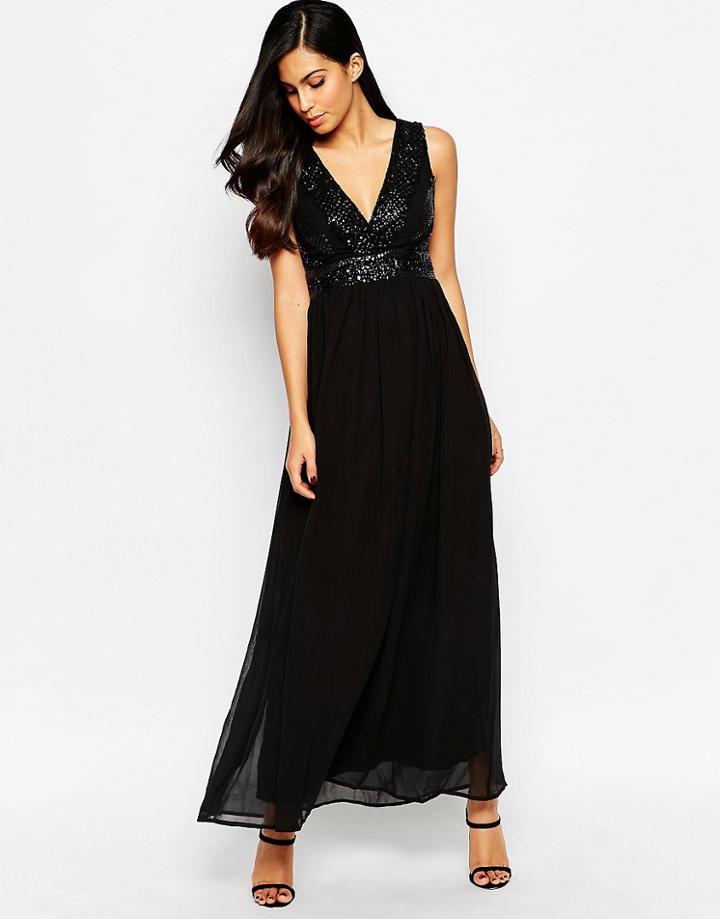 Tfnc Pure Maxi Dress - Black