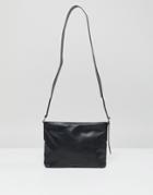 Weekday Neptune Leather Bag - Black