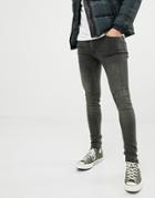 Cheap Monday Super Skinny Jeans Tint Overydye - Blue