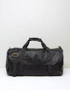 Mi-pac Tumbled Carryall In Faux Leather Black - Black