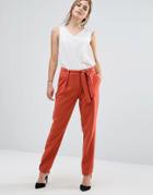 Vero Moda Gaia Tapered Pants - Red