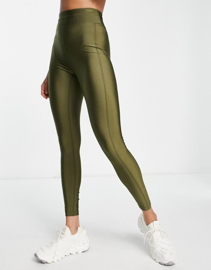 Asos 4505 Performance Legging In Disco-green