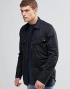 G-star Vodan Zip Overshirt Jacket - Black