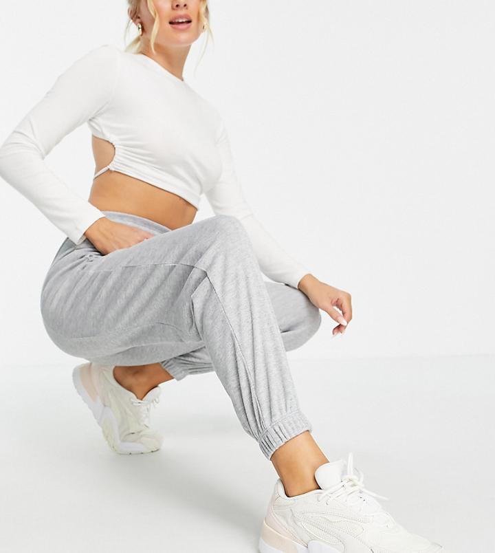 Asyou Sweatpants In Gray Heather-grey
