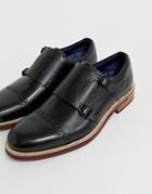 Ted Baker Ramnik Monk Shoe In Black