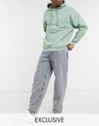 Reclaimed Vintage Inspired 90's Baggy Jean In Antique Wash-blues