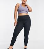 Asos 4505 7/8 Curve Booty Lift Legging-black