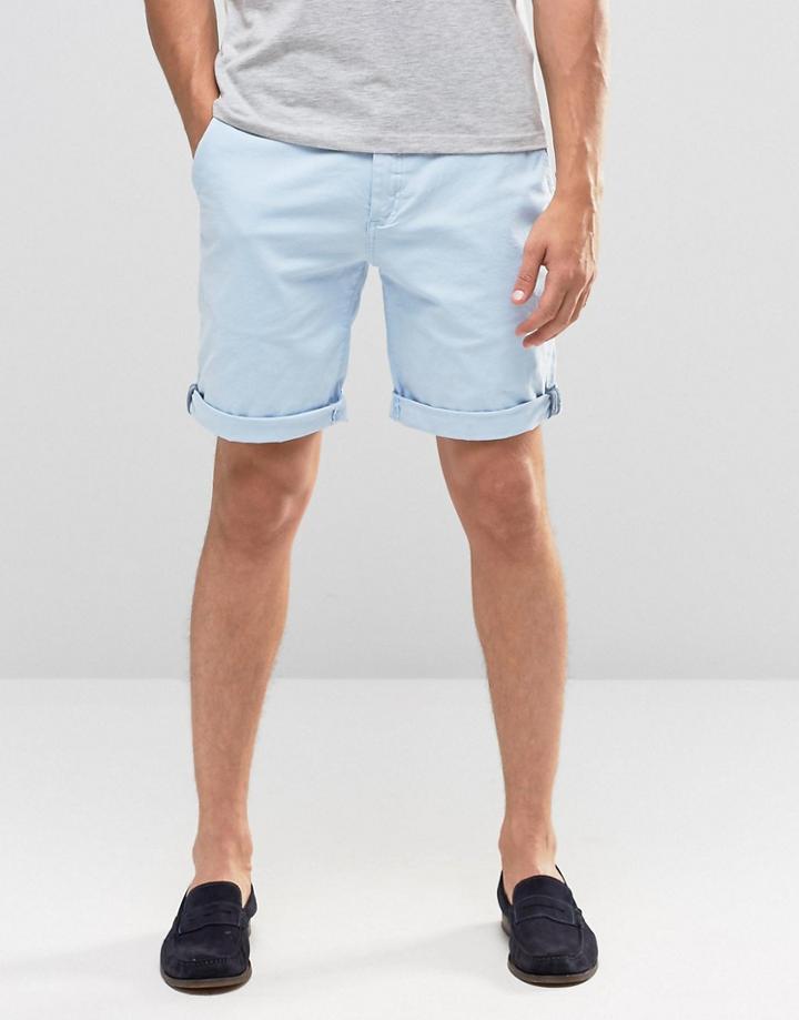 Tommy Hilfiger Denim Chino Shorts - Blue