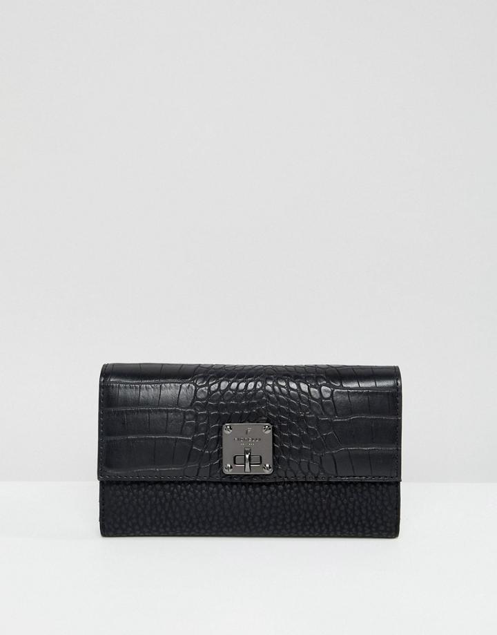 Fiorelli Turnlock Foldover Purse - Black
