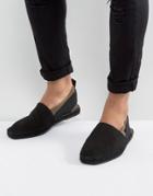 Hudson Kradan Elastic Espadrilles - Black