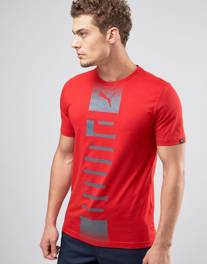 Puma Rebel T-shirt In Red 83835609 - Red