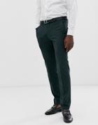 Selected Homme Suit Pants In Green - Green