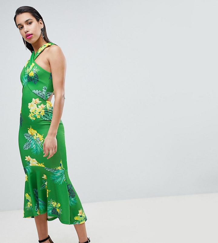 Asos Design Plisse Culotte In Zebra Print-multi